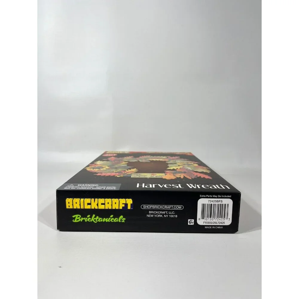 Brickcraft Bricktanicalss Fall Harvest Wreath 382 Piece Building Set